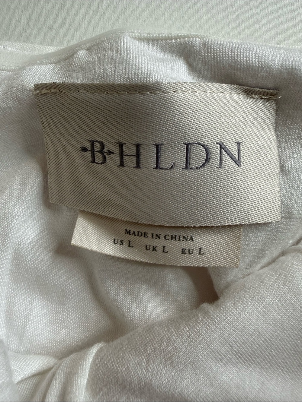BHLDN Ivory Strapless Midi Dress with Pleated Ruffle Hem - Picture 5 of 7
